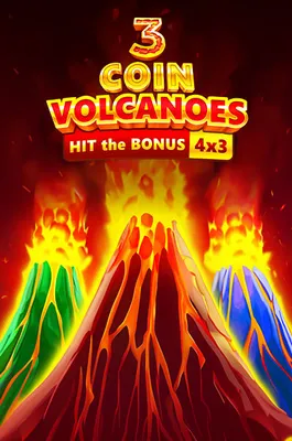 3 Coin Volcanoes tragamonedas explosiva XMX99 COM